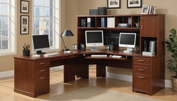 Bureau d'angle : optimiser votre espace avec style et fonctionnalité